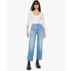 MOTHER The Rambler Zip Ankle in Going Dutch Size 25